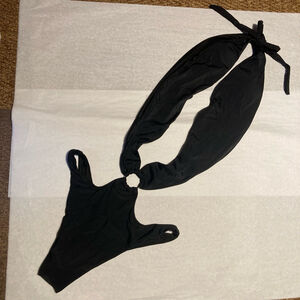 Women's Unbranded Black Swimsuit M